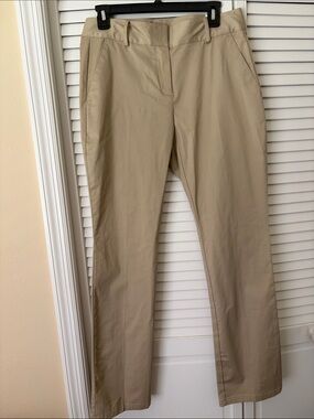 IZOD Khaki Straight Leg Dress Pants